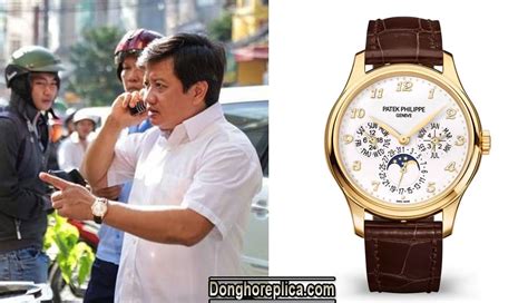 đoàn ngọc hải đeo đồng hồ patek philippe|Ông Đoàn Ngọc Hải đeo đồng hồ Patek Philippe SIÊU SANG.